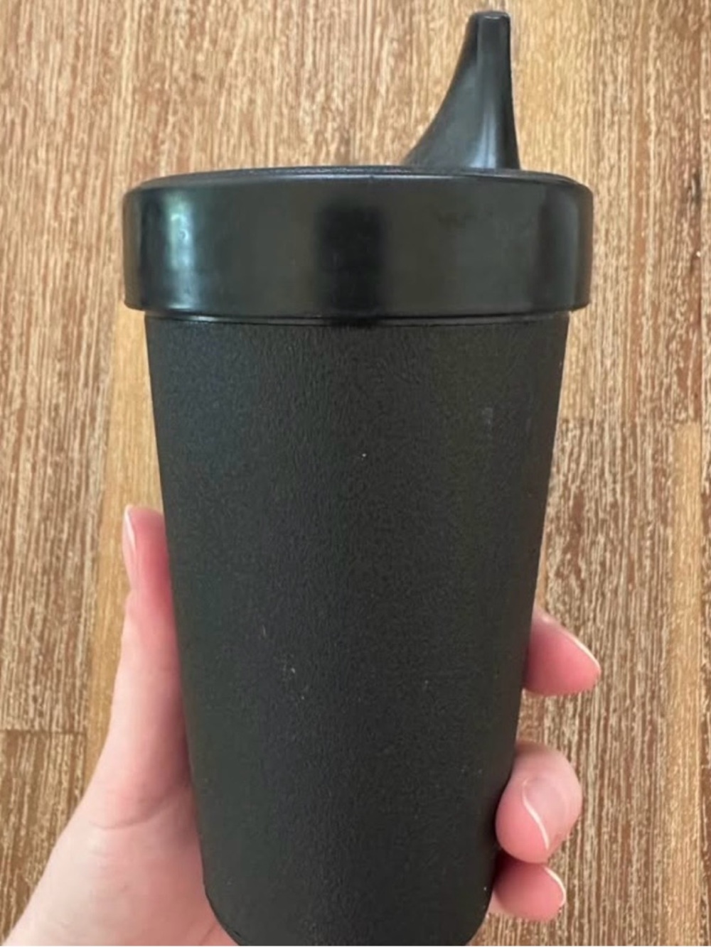 Replay Black No-Spill Sippy Cup
